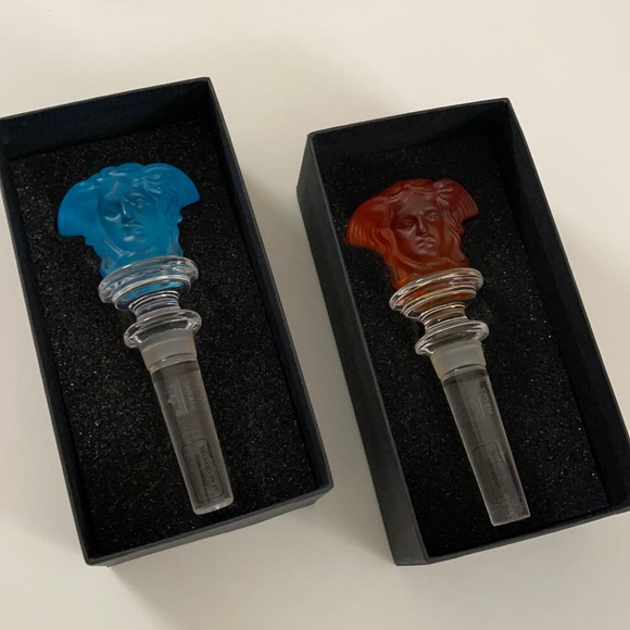 NIB Versace Wine Bottle Stopper - Picture 6 of 6